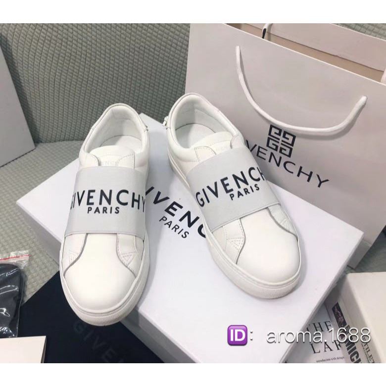 GIVENCHY   Sepatu putih klasik, sepatu rata, sepatu olahraga