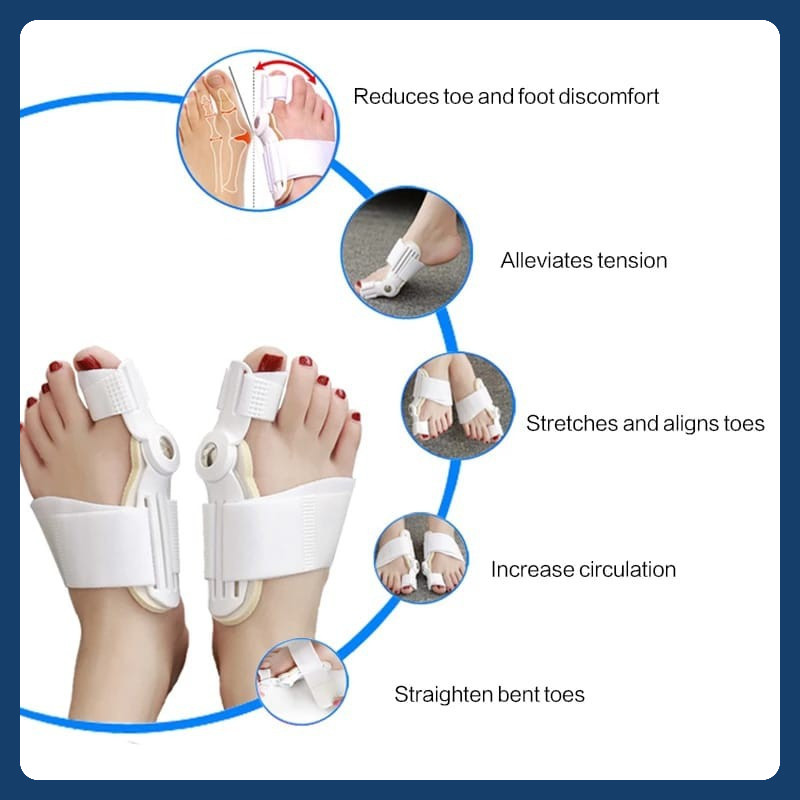 INSOLE KAKI BUNION DAN HALLUX VALGUS CORRECTOR KAKI BUNION INSOLE JARI KAKI BENGKOK TERAPI BUNION SP