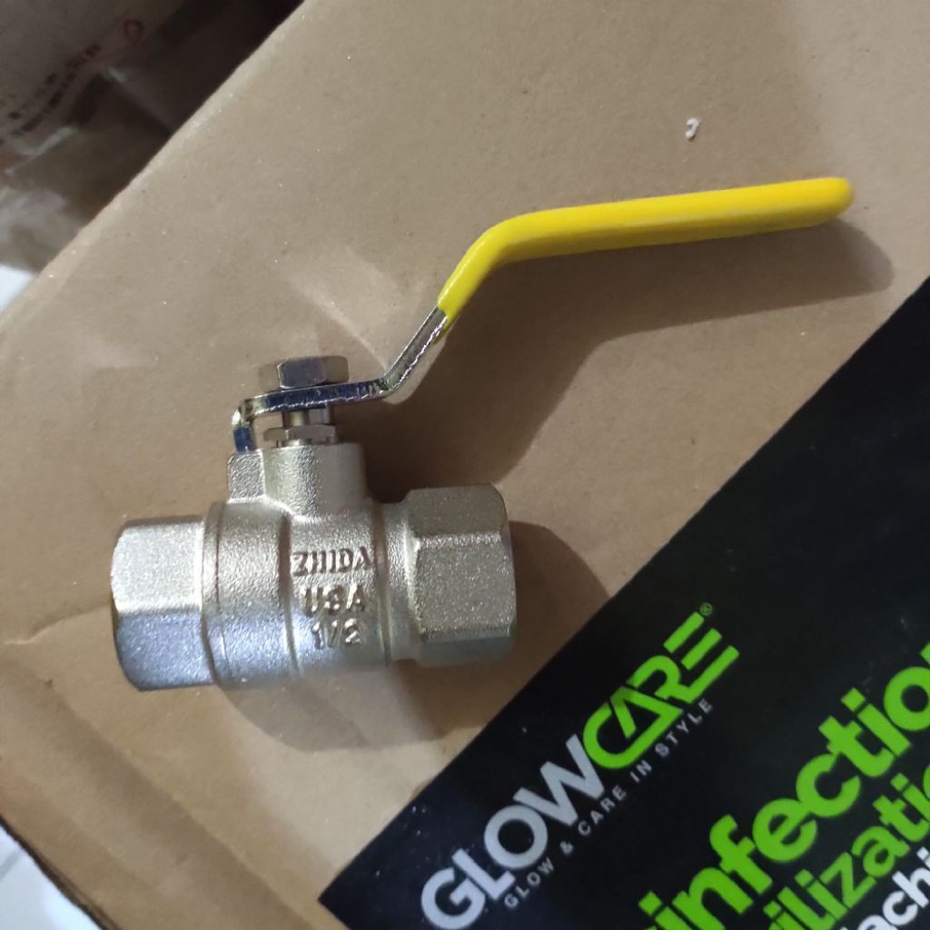 GILISHOP Ball Valve 1/2 Inch Gas Valve 1/2 Inch Valve Gas 1/2 Inch Valve Air ZHIDA