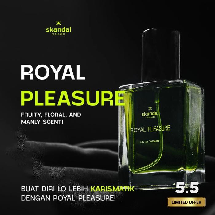 SKNDL Royal Pleasure | Parfume Pria Tahan Lama | 30ml - Royal Pleasure