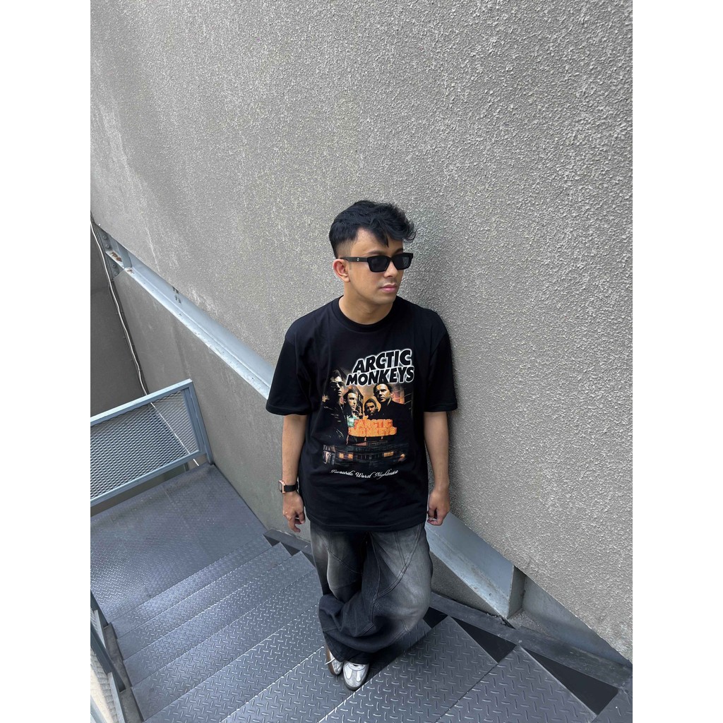 SCAPP.ID | ARCTIC MONKEYS | OVERSIZE TEE Kaos Pria
