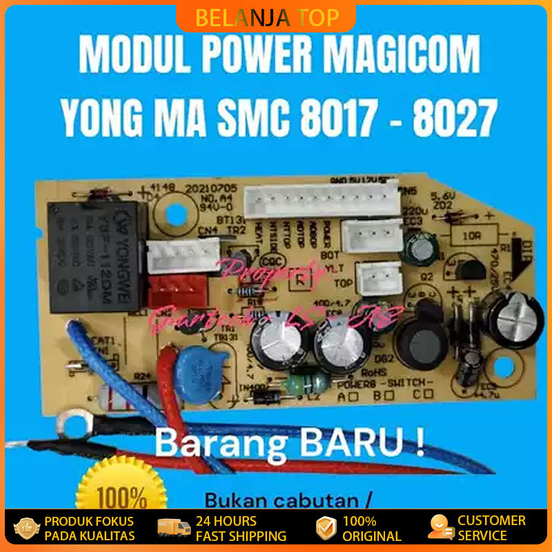 pcb modul power rice cooker yong ma smc 8027