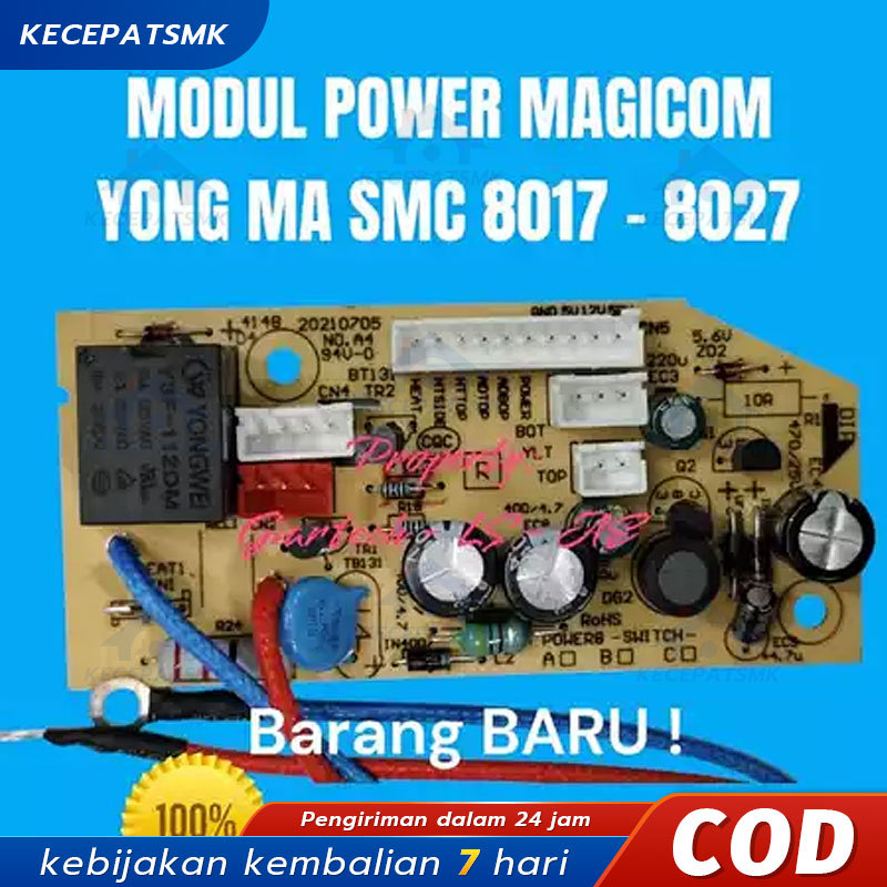 pcb modul power rice cooker yong ma smc 8027