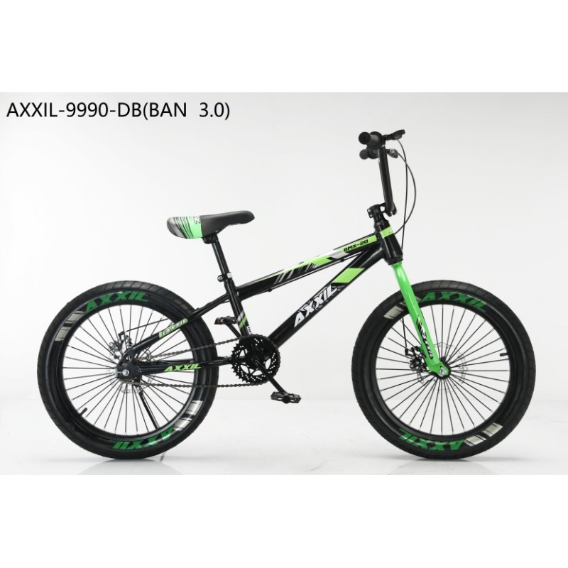 Sepeda BMX 20 inch ban JUMBO 3.0 ASLI dengan rem cakram disc brake