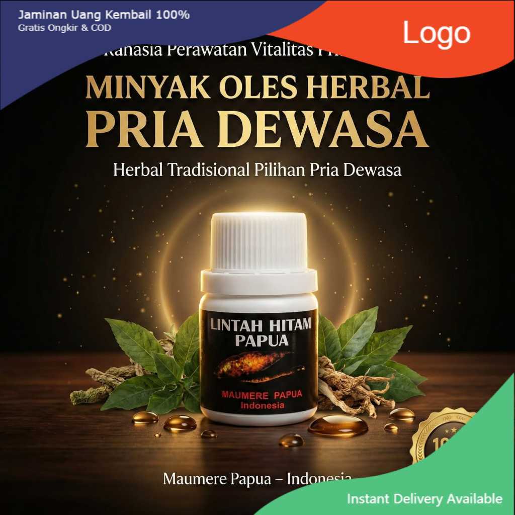 ~ Best Seller ~ (wn) Minyak Lintah Hitam Papua Asli 100% Original Minyak Oles Herbal Perawatan Minya