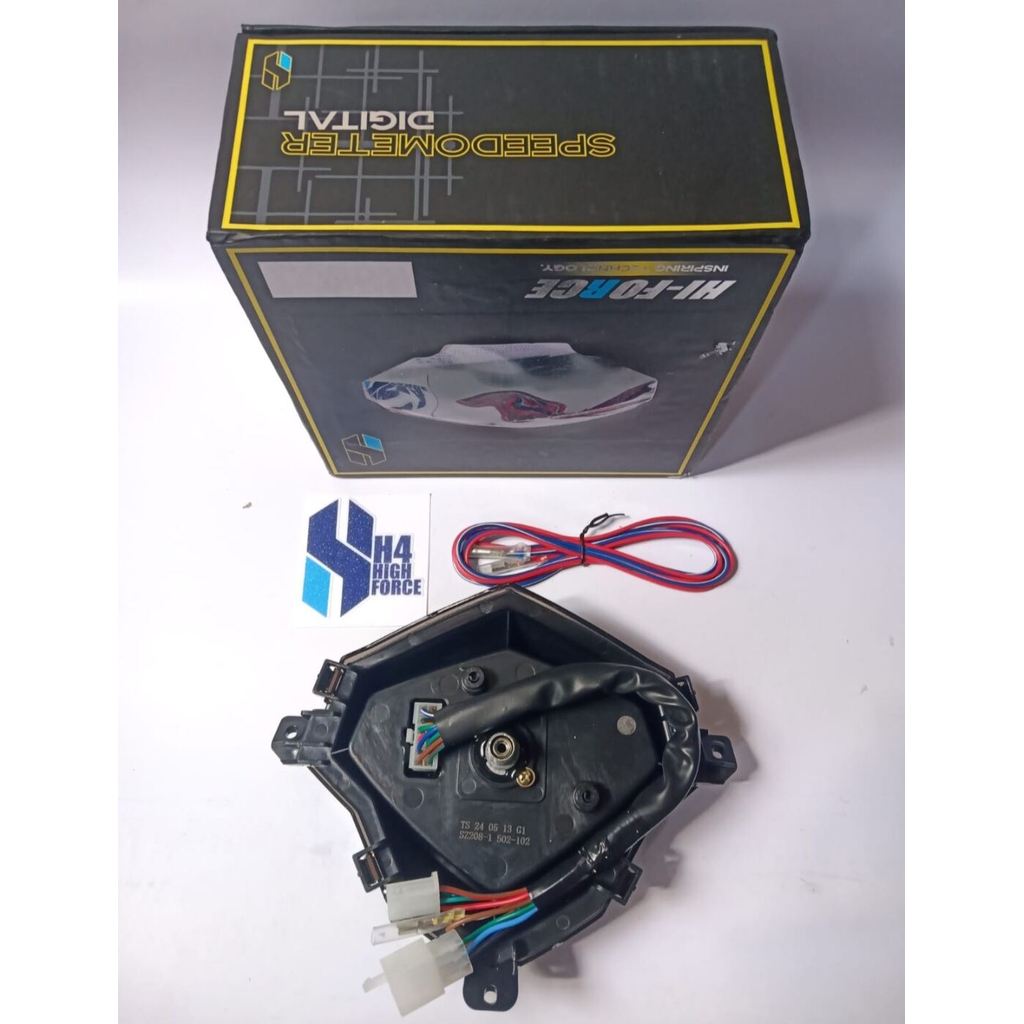 SPIDOMETER SPEDOMETER DIGITAL LED ASSY mio z 125,gear,mioM3,spido variasi