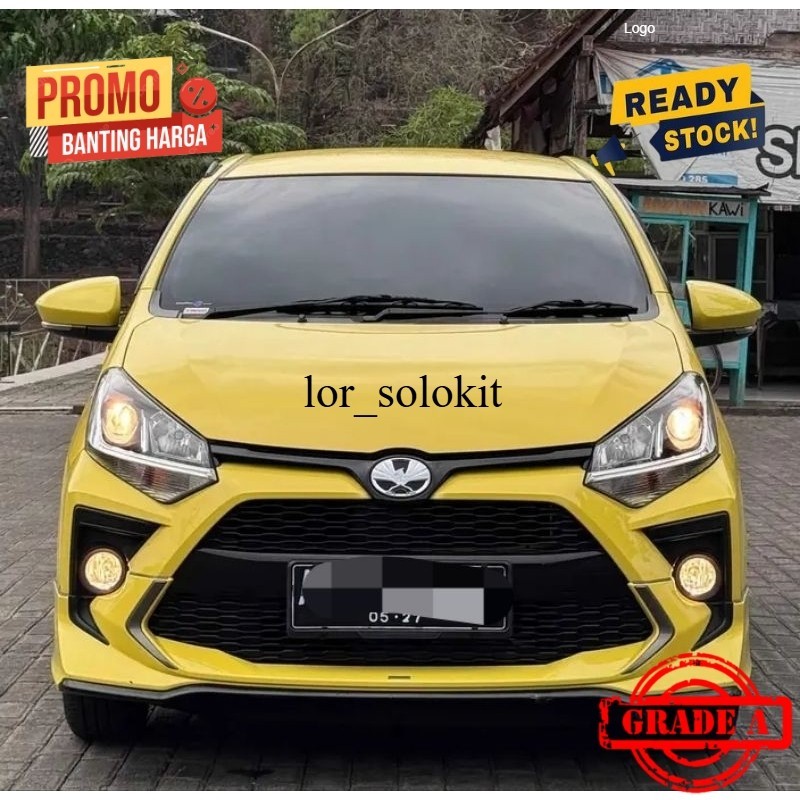 [READY] Bodykit Depan Agya 2021 Facelift
