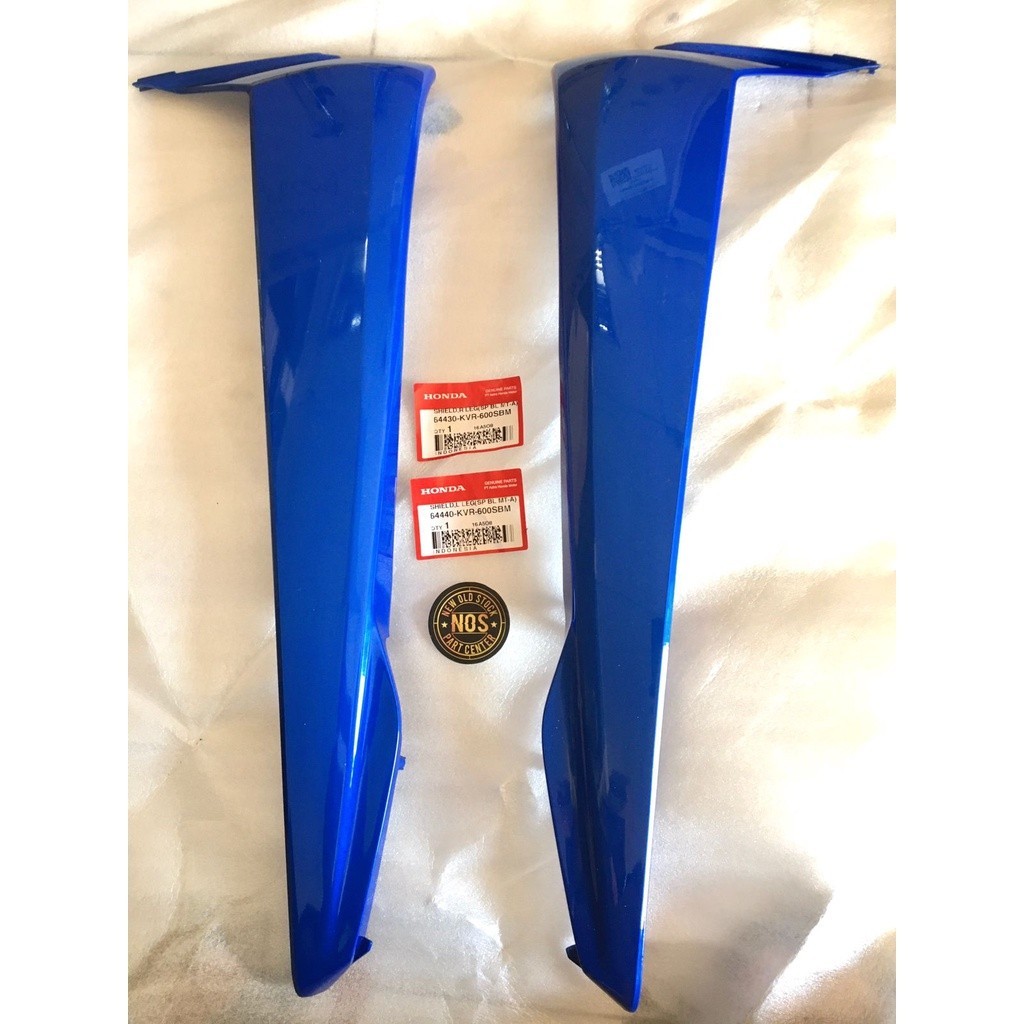 COVER SAYAP LUAR LEGSIL LEGSHIELD LEG SHIELD SET KANAN KIRI HONDA REVO 100 OLD LAMA ORIGINAL ORISINI