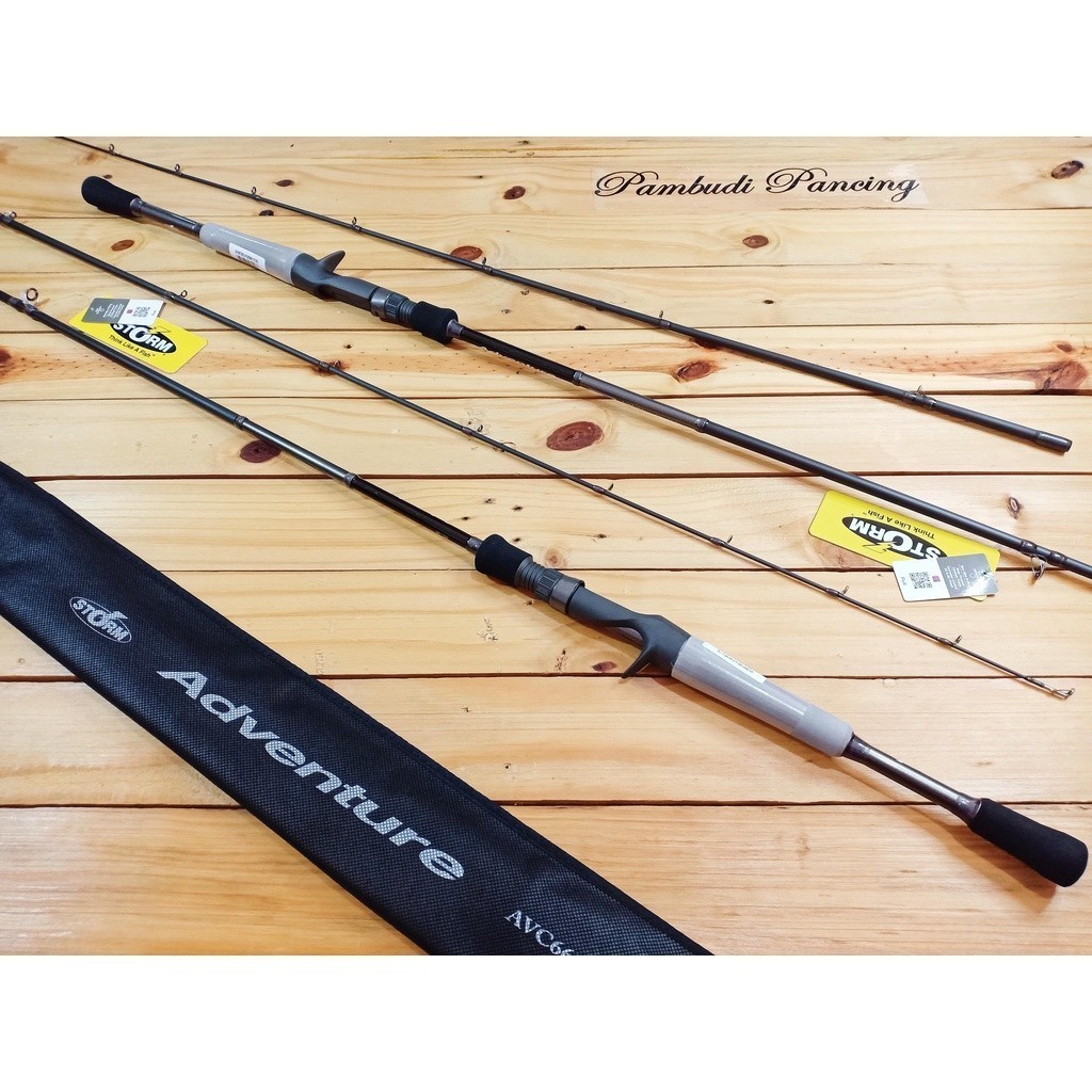 Joran STORM AVC NEW ADVENTURE Gen 1 Reborn Baitcasting Rod - Full FUJI | STORM NEW ADVENTURE Baitcas