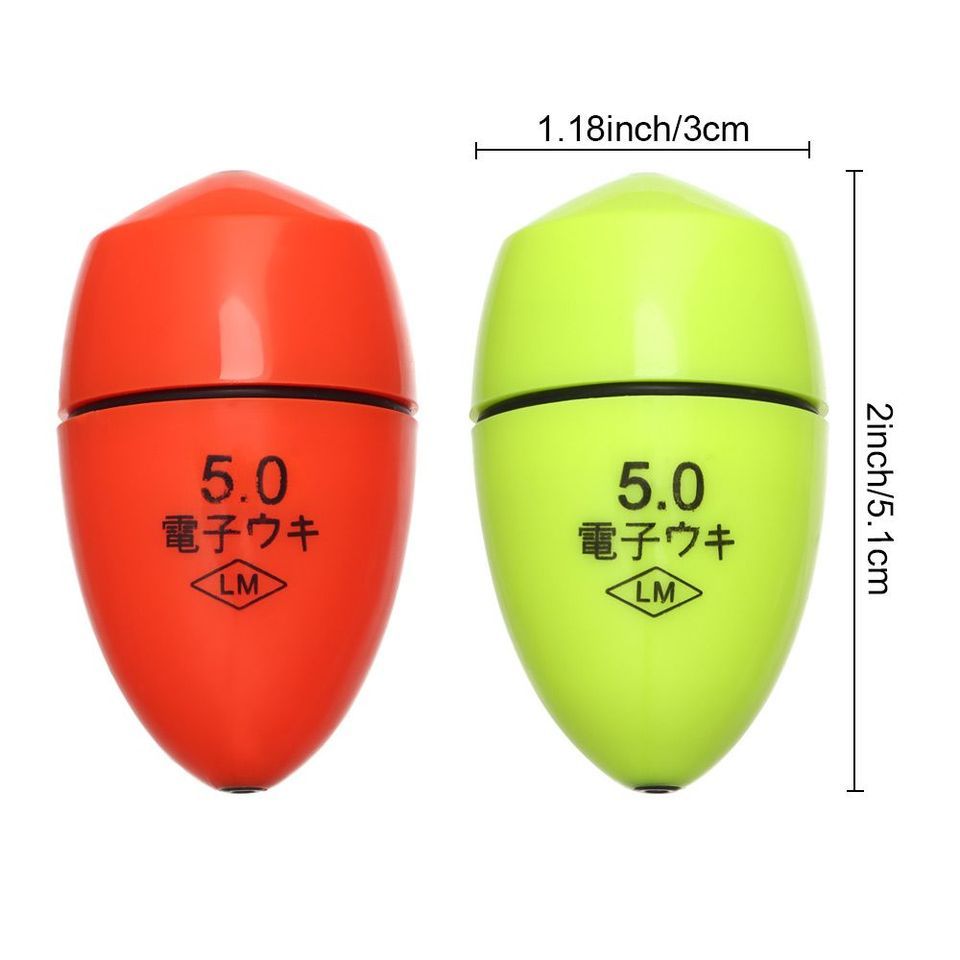 1PC Fishing Tool Night Fishing Glow Sea Electronic Fishing Luminous Float Zhongtong Rocky Fishing Fl