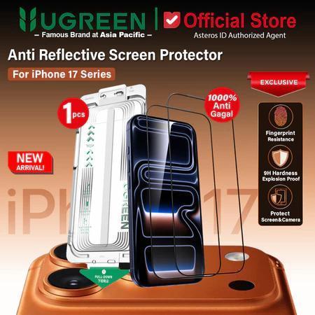 UGREEN Tempered Glass iPhone 17 17 Pro 17 Pro Max Anti Reflective HD Screen Protector