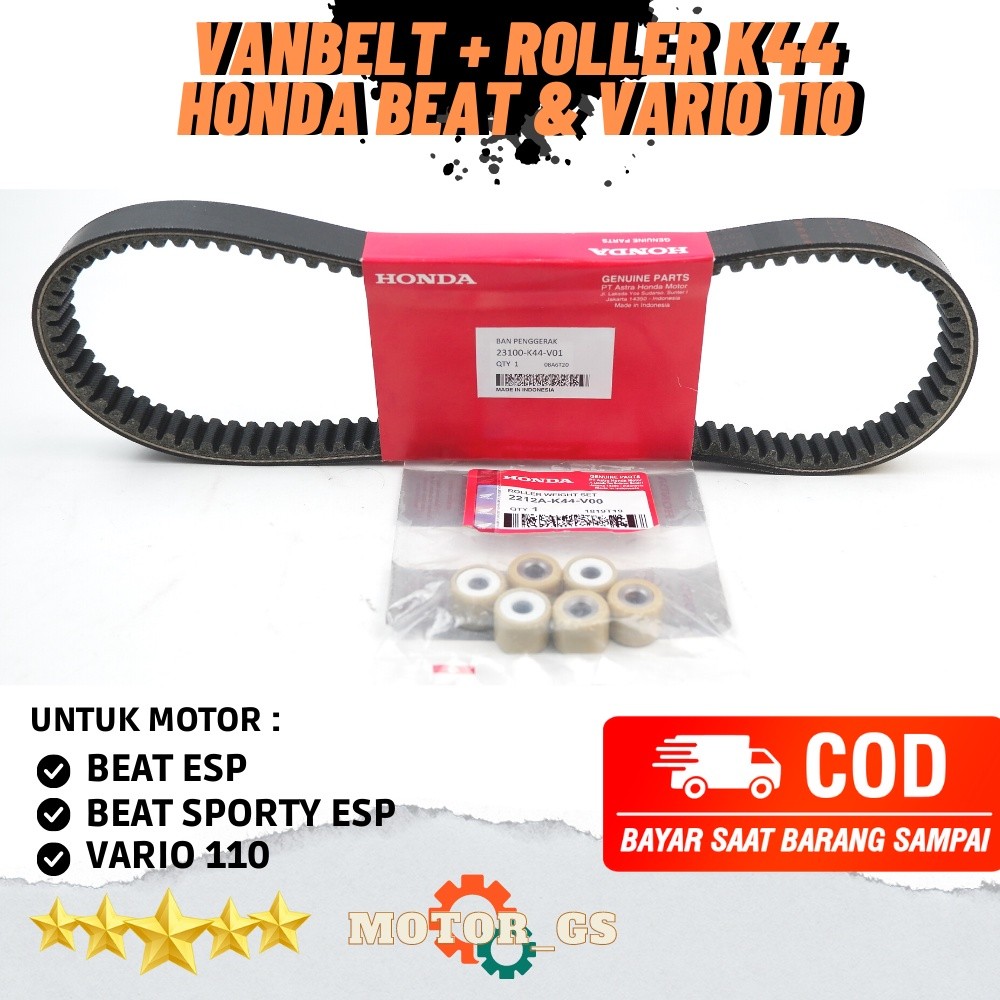 ori V Belt plus Roller K44 Beat fi esp-Beat pop-Beat esp-Vario 110 esp (K44)  K44 original premium
