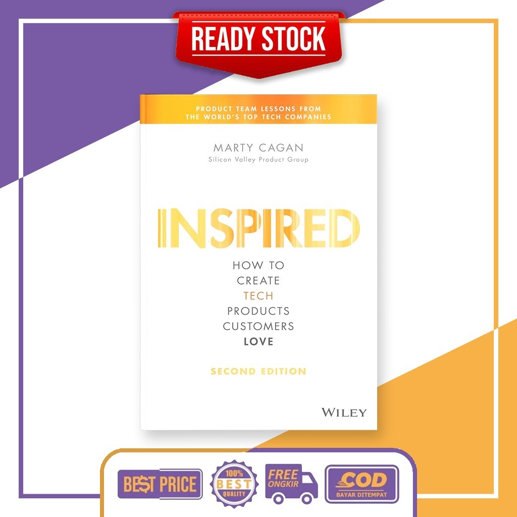 (English) Inspired Book By Marty Cagan