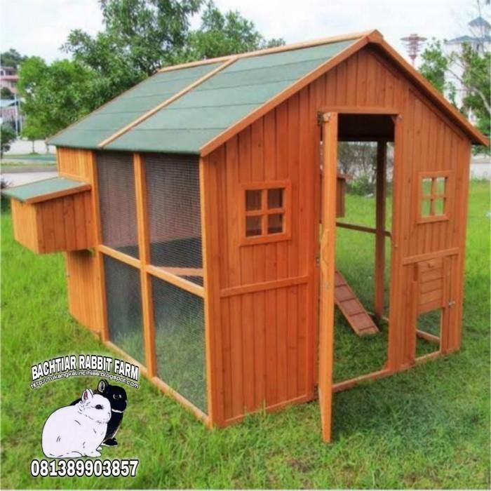 KANDANG KAYU OUTDOOR AVIARY HEWAN BURUNG KELINCI KUCING PELIHARAAN