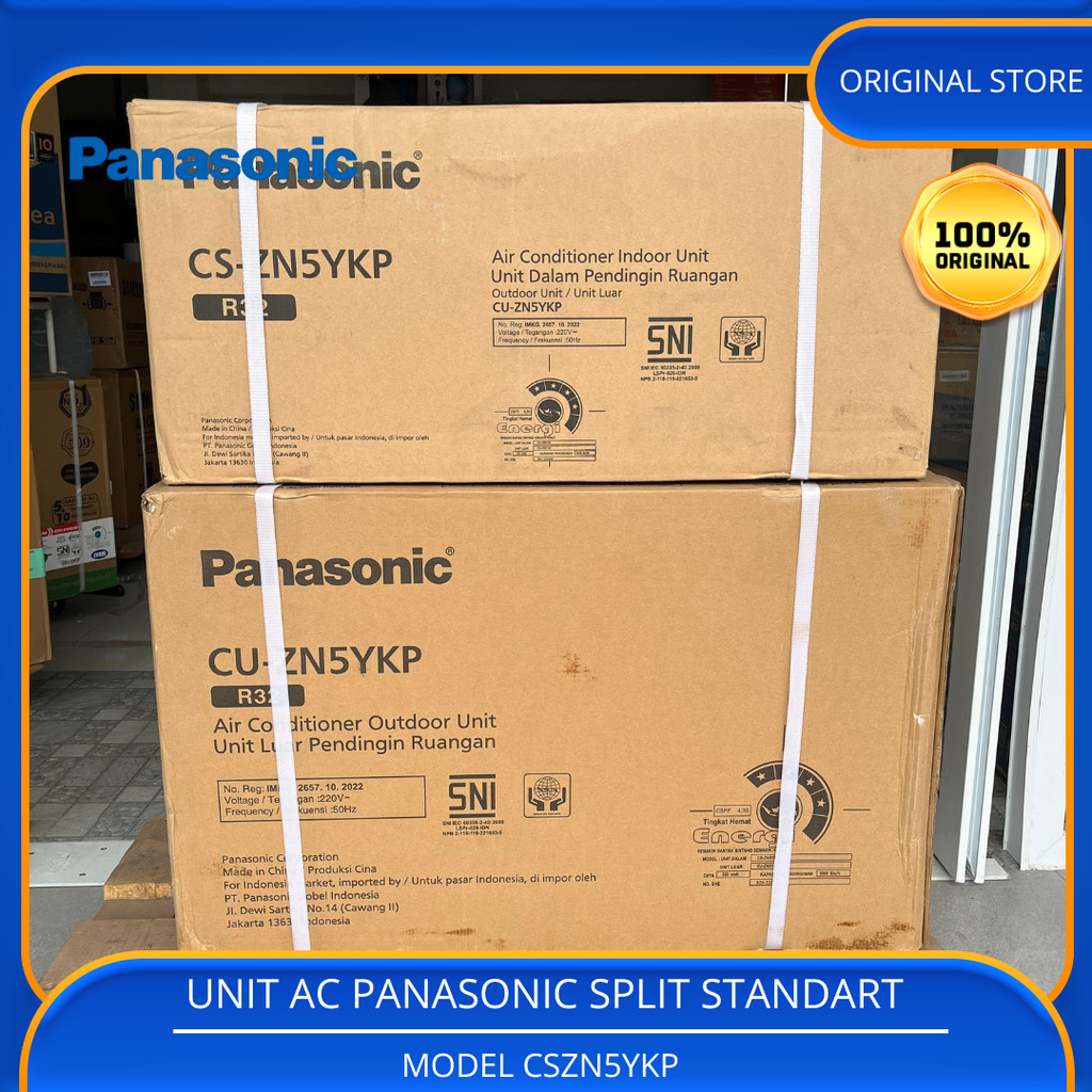 Unit AC PANASONIC Standart 1/2 Pk CSZN5YKP