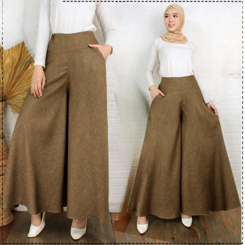 kulot payung/kulot pallazo/kulot lebar/kulot semi woll/celana wanita