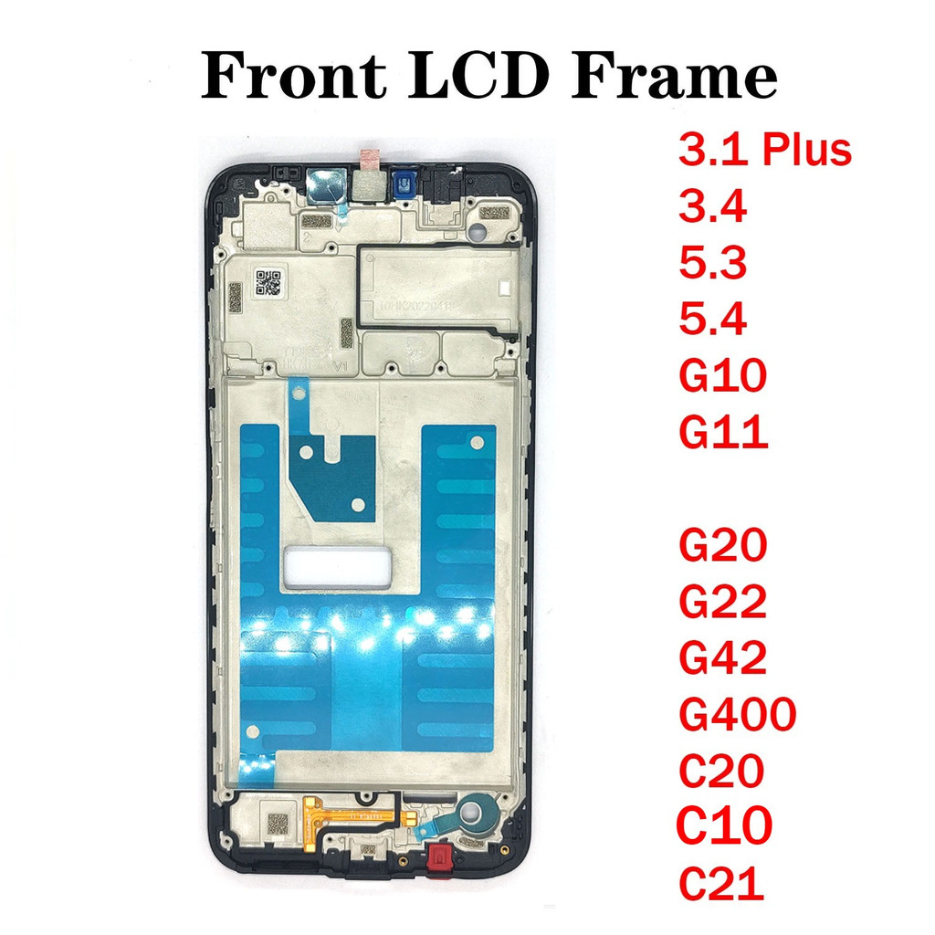 Middle Frame For Nokia 3.1 3.4 5.3 5.4 G10 G11 G21 G20 G22 G42 G400 4.2 Plus C10 C20 C21 LCD Front F