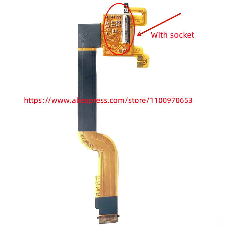 New LCD Flex Cable For SONY DSLR- A330 A380 A390 gital Camera Repair Part With all ic and socket