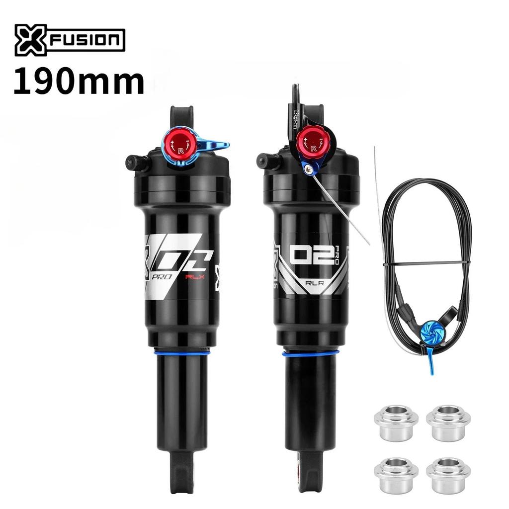 XFUSION O2 PRO Mountain Bike Air Rear Shock 190mm MTB Downhill Bicycle Coil Rear Shock Wire ontrol/H