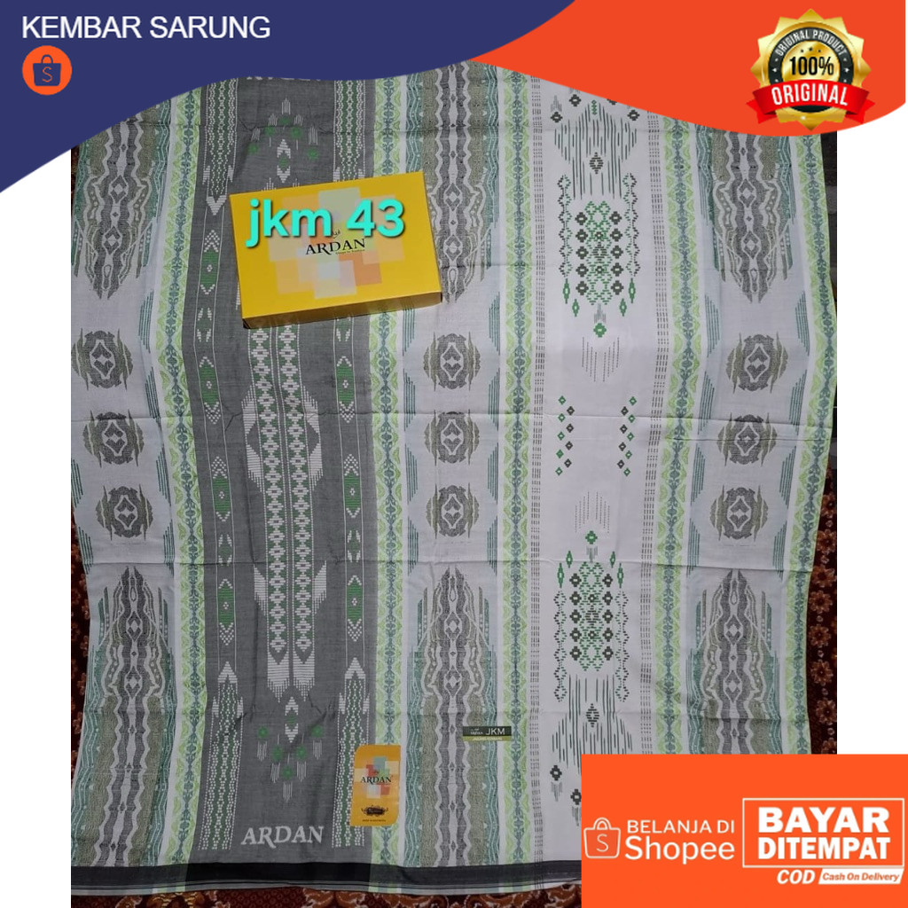 COD SARUNG ARDAN STAR SILVER SONGKET TIMBUL TERMURAH