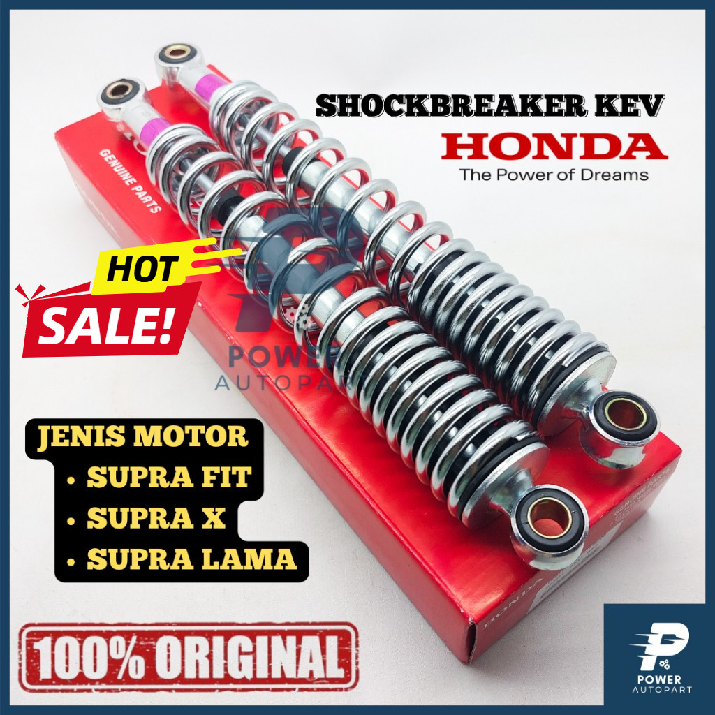 TERLARIS SHOCKBREAKER BELAKANG KEV ORIGINAL HONDA SUPRA SUPRA FIT SUPRA X - KEV