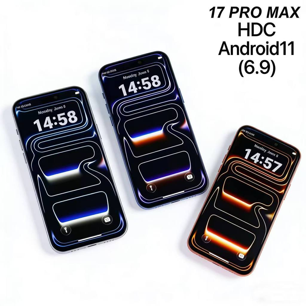 hp iPhone 17 Pro Max KW Baru 100% Android11 Garansi bisa behasa Indonesia Hrg Termurah 6.9inch