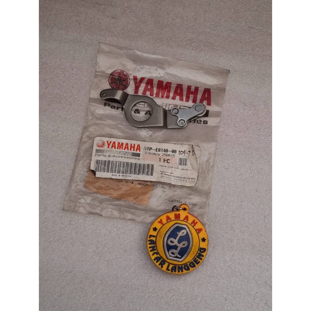 STOPPER LEVER ASSY / PLAT STOPPER PERSNELING YAMAHA JUPITER Z ORIGINAL YGP 5TP-F8140-00