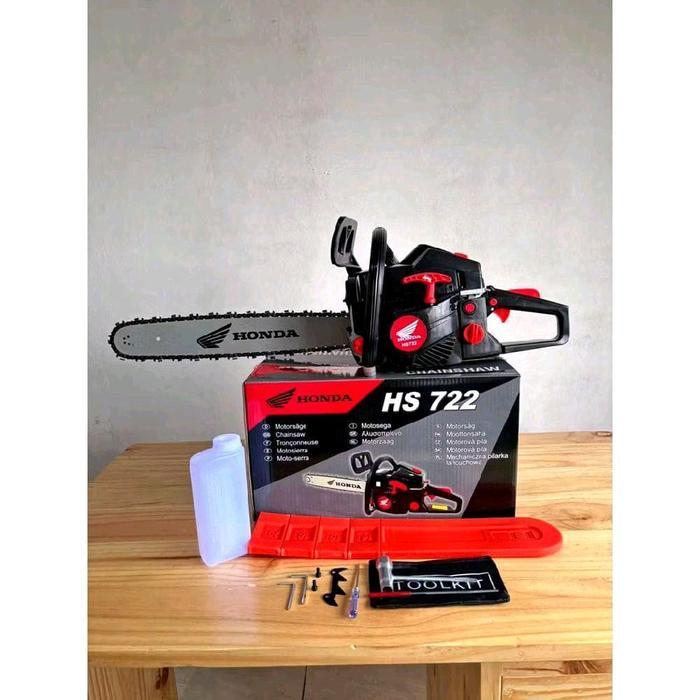 Mesin Senso CHAINSAW HS722 BAR 22 ORIGINAL BEST SELLER