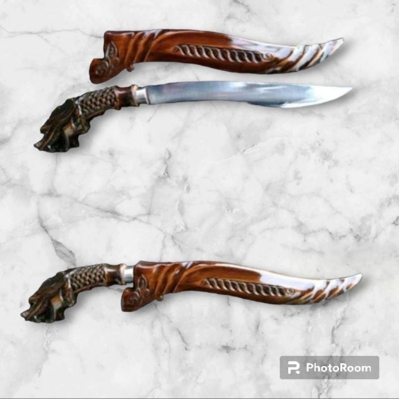 PerkakasSukabumi538 TERMURAH GOLOK ASLI CIBATU GOLOK KHUSUS PEMOTONG KAYU DAN BAMBU GOLOK FULL HITAM