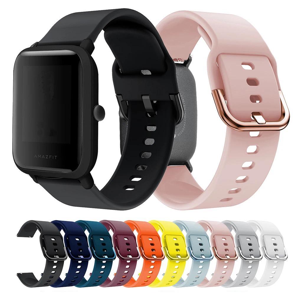 20MM Original Sytle Strap For Amazfit Bip Lite Smart Watch Band for Amazfit GTS 4 2 mini 3 2E Bracel