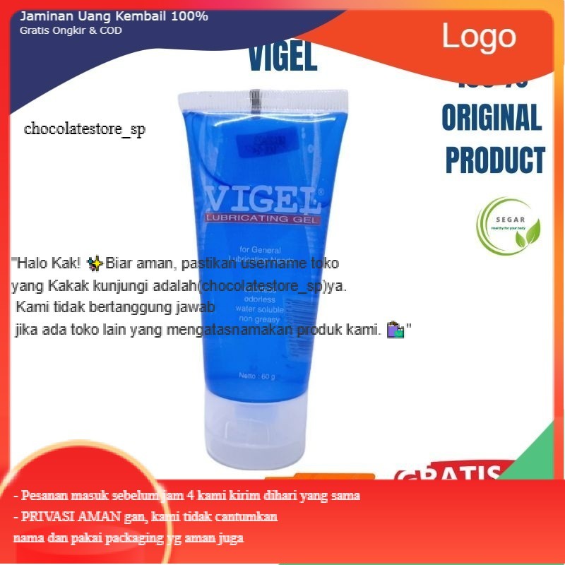 Promo Terlaris kualitas terbaik&produk original~Ap Vigel Lubricating Gel Pelicin Vagina Dikemas Raha