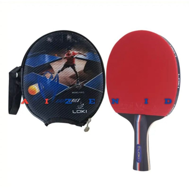 (parmia store) Bet Pingpong Tenis Meja Loki 1 Star Carbon Original