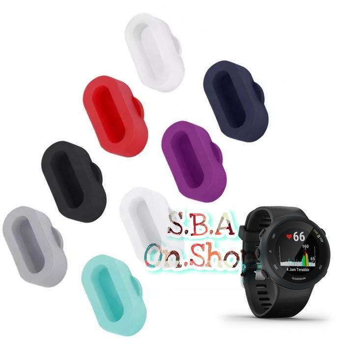 Anti Dust Debu Air Port Cover Charger Garmin Forerunner 970 570 55 165 155 45 45s Penutup cas Jam Ep