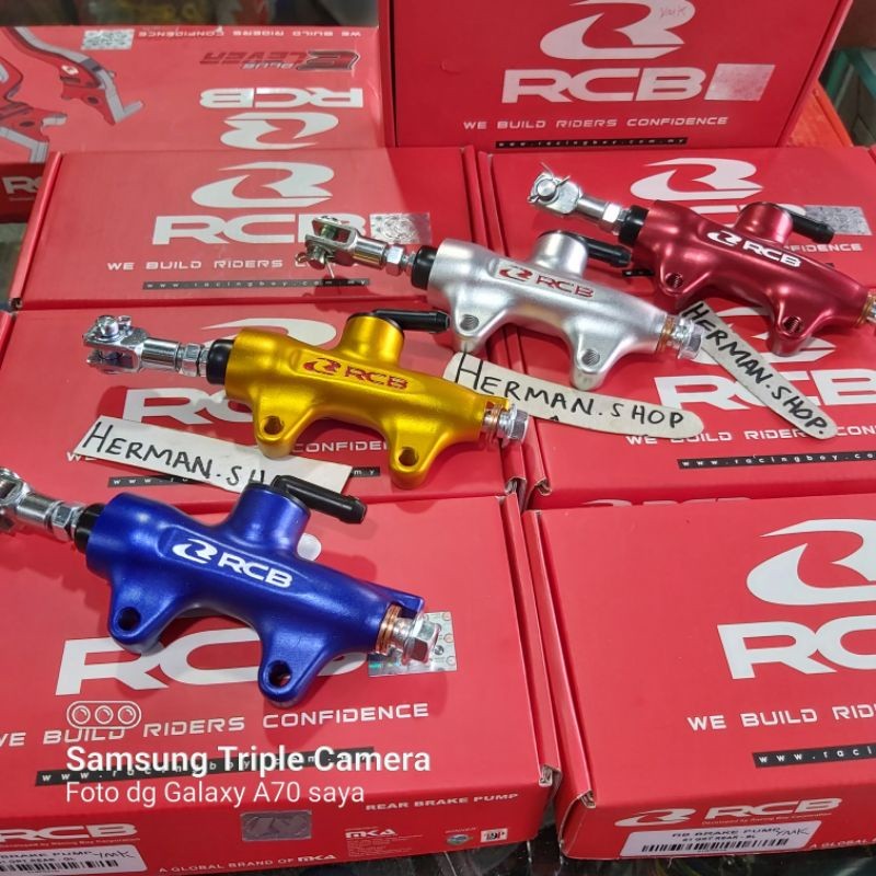 Master rem belakang RCB / Tonjokan rem belakang RCB / master rem belakang rcb s1 / tonjokan rem bela