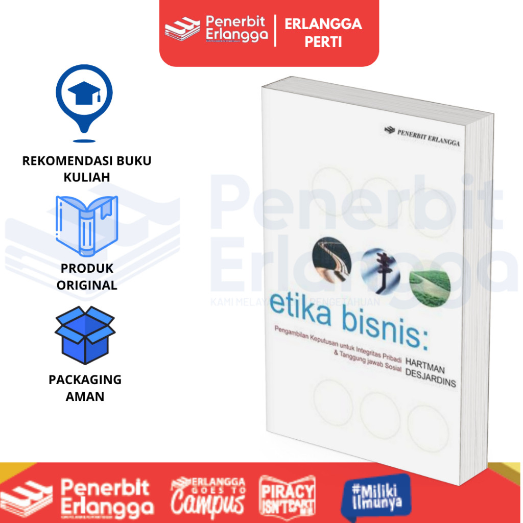 [Erlangga] Buku Referensi Mahasiswa: Etika Bisnis - Hartman & Desjardins