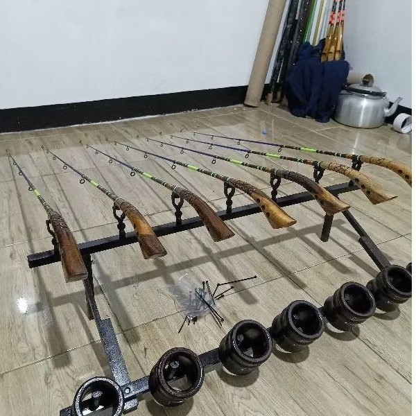 Satu Set Joran Timbang Cabut Pahul Set 7 Joran Pancing