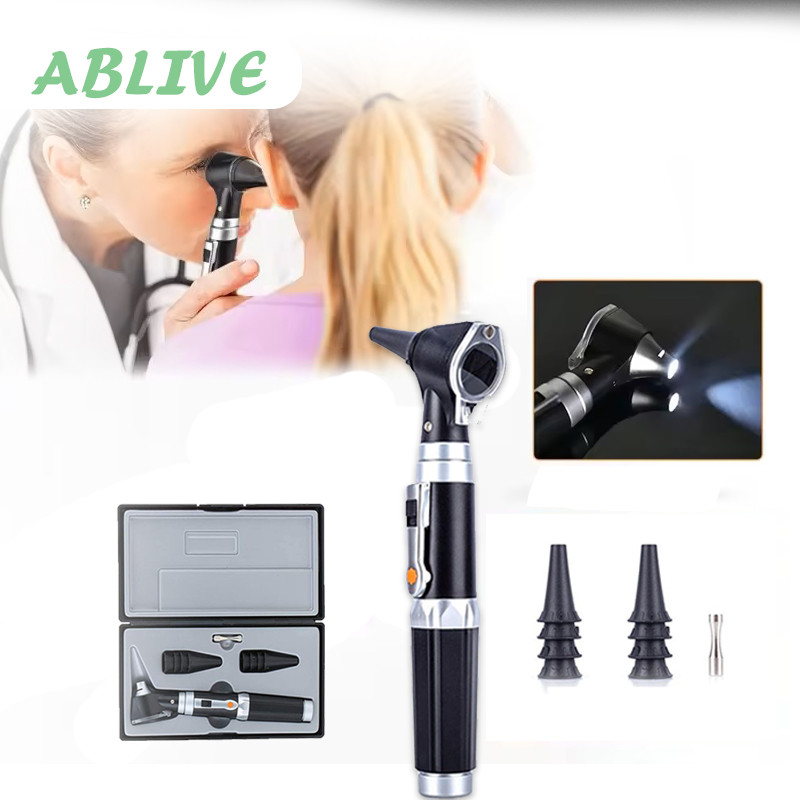 Otoskop Alat Periksa Telinga Tht Telinga Otoscope Ear Scope With Led Endoskopi Pemeriksaan Saluran T