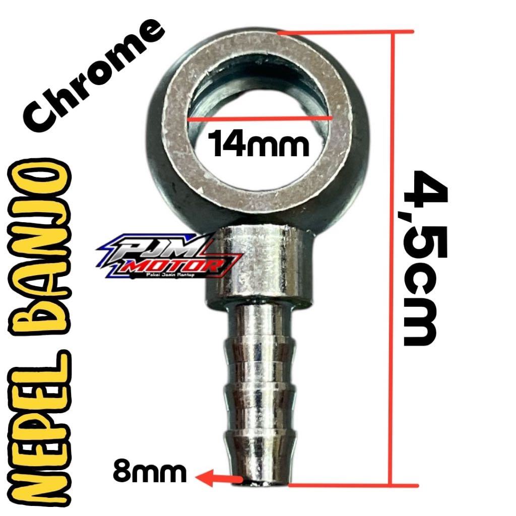 Nepel Runcing Nepel Baut Banjo 14mm 14 mm Nepel minyak