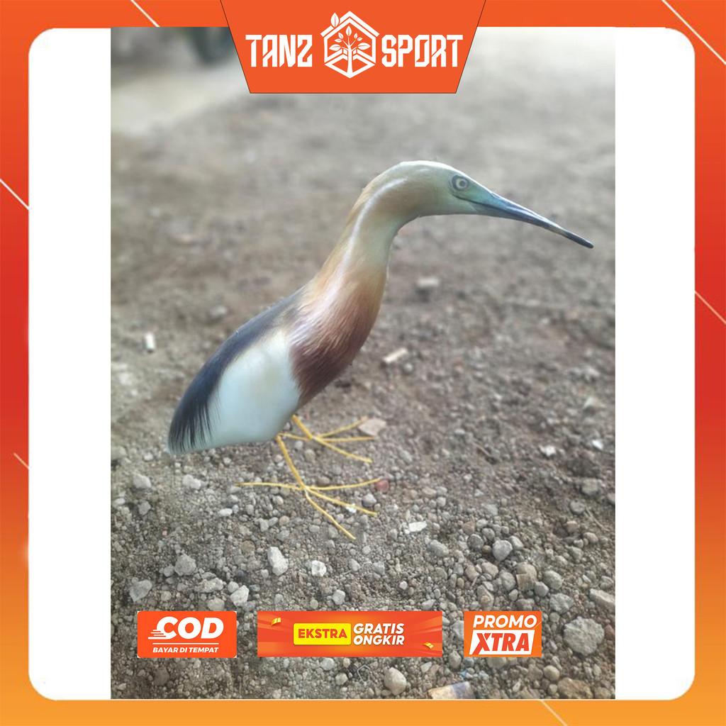 JONTROT BONEKA BURUNG BALELOK SAWAH MIRIP ASLI AMPUH