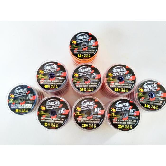 Senar Pancing Duraking Genesis X8 PE - PE 1.0