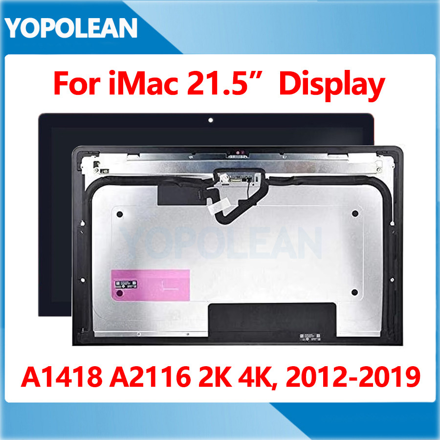 Original A1418 A2116 LCD Screen splay For iMac 21.5" A1418 LCD Screen 2012 2013 2014 2015 2017 2019 