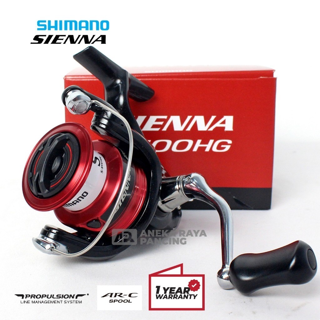 Reel Shimano 19 SIENNA / Reel Spinning Terbaik / Ril GALATAMA Terbaik / Ril Ultralight / Ril Garansi