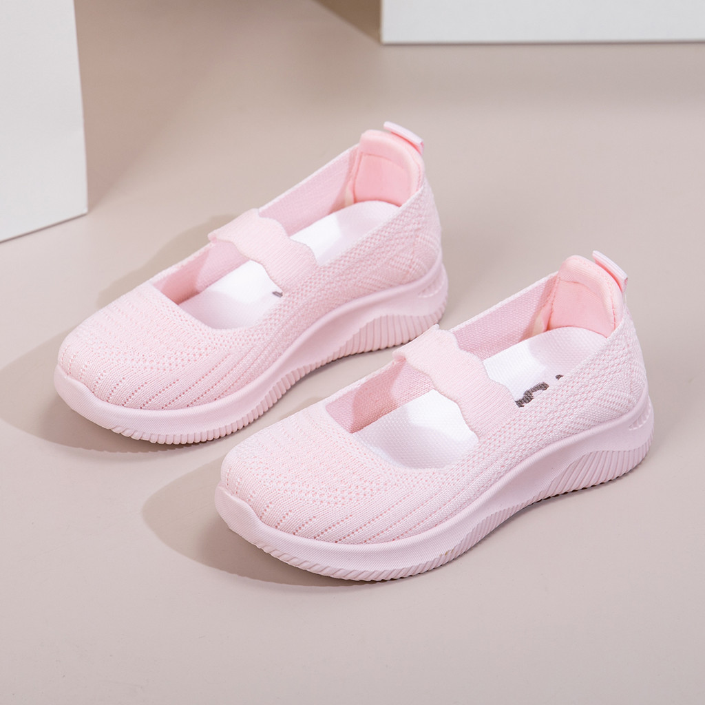 Sepatu Anak FEATA Type OF005 Rajut Premium Slip On Kids Nyaman & Ringan