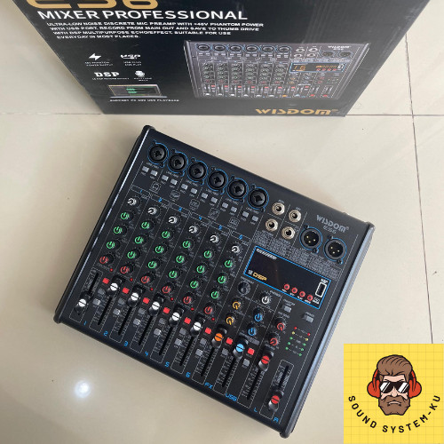 MIXER 6 CHANNEL WISDOM ES6 ORIGINAL