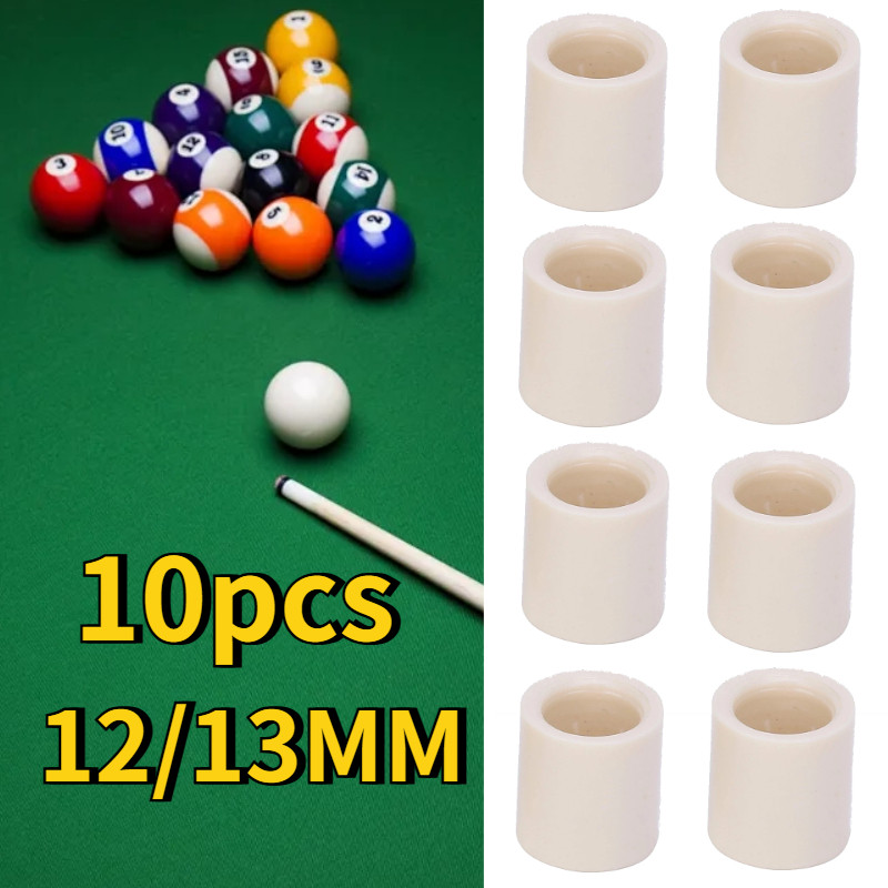 10 Ferrule Stick Billiard 12mm/13mm Ferul Stik Billiard Biliar Stick Ferul