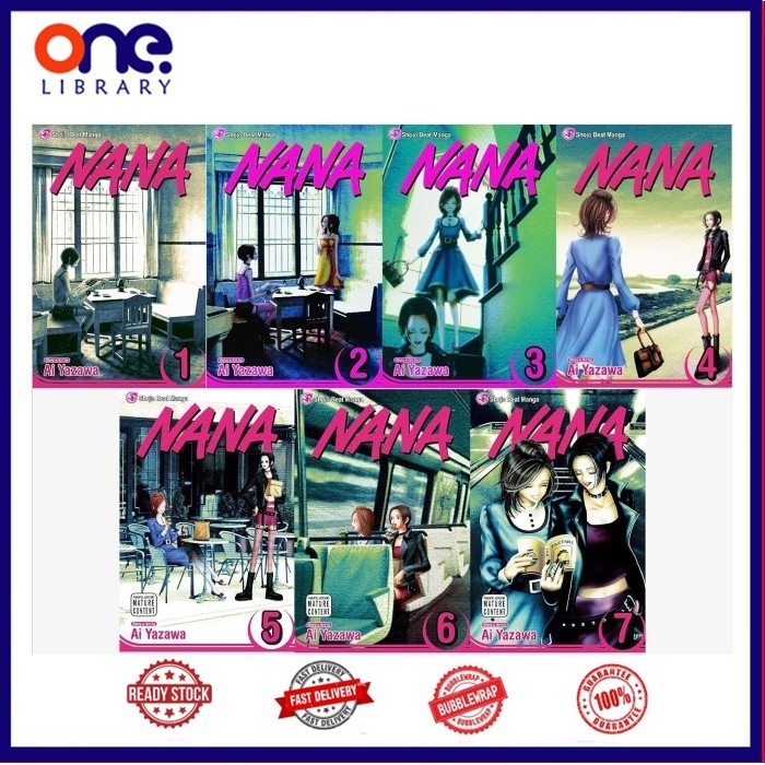 Manga Nana, by Ai Yazawa (21 book series)