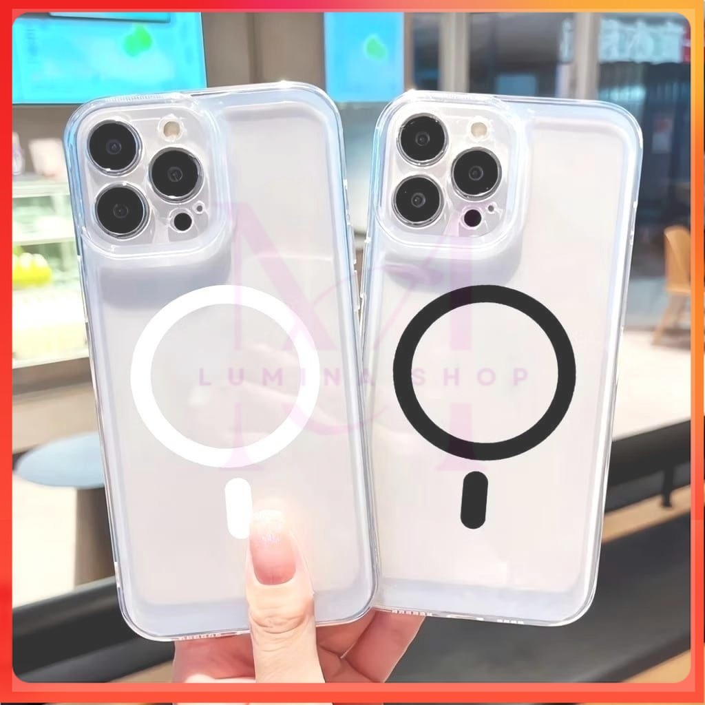 CUSTOM  CLEAR CASE MAGSAFE FOR XIAOMI MI 10T PRO MI 11T PRO MI 11 LITE MI 12 LITE MI 14T PRO SOFTCAS