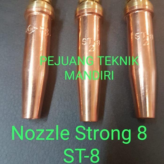 CUTTING TIP STRONG 8 NO 2 / NOZZLE TIP STRONG 8 ST8 NO 2 GAS LPG