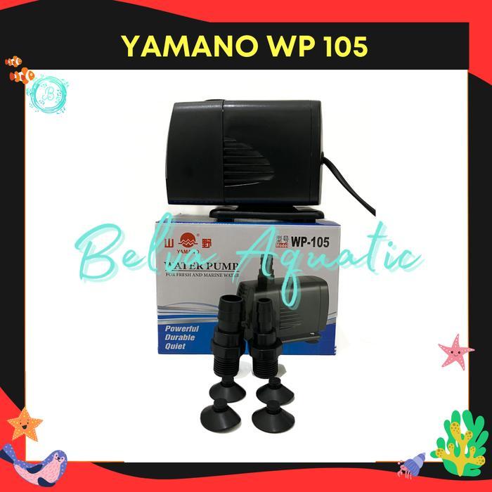 Promo YAMANO 105 WP-105 WP 105 Pompa Aquarium Pompa Kolam Pompa Hidroponik - YAMANO WP 105 Terlaris