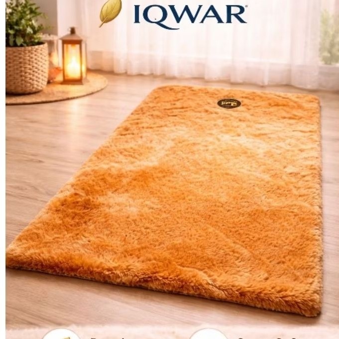 Sajadah Bulu Premium Busa Royal Foam Anti Slip Sejadah Dewasa Alas Sholat Anti Kempes /uk.110 x 60x5